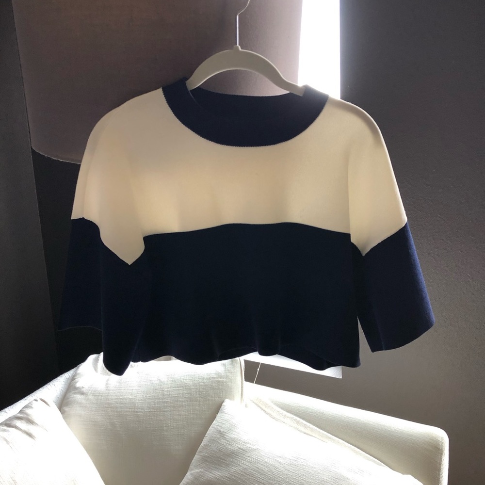 Kendall and Kylie cropped blouse